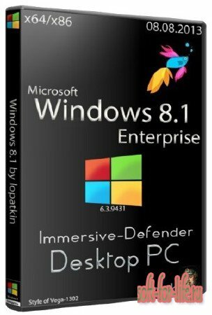 Microsoft Windows 8.1 Enterprise x86/х64 Immersive-Defender Desktop PC (RUS/2013) Microsoft Windows 8.1 Enterprise x86/х64 Immersive-Defender Desktop PC (RUS/2013)